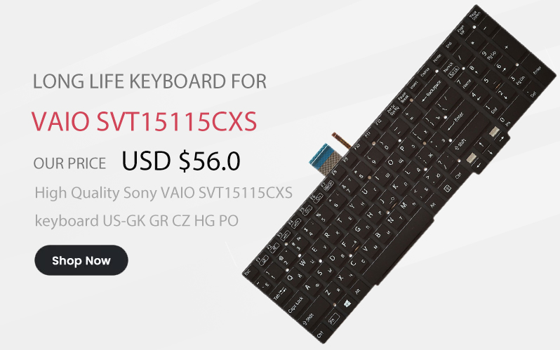 Keyboard for VAIO SVT15115CXS