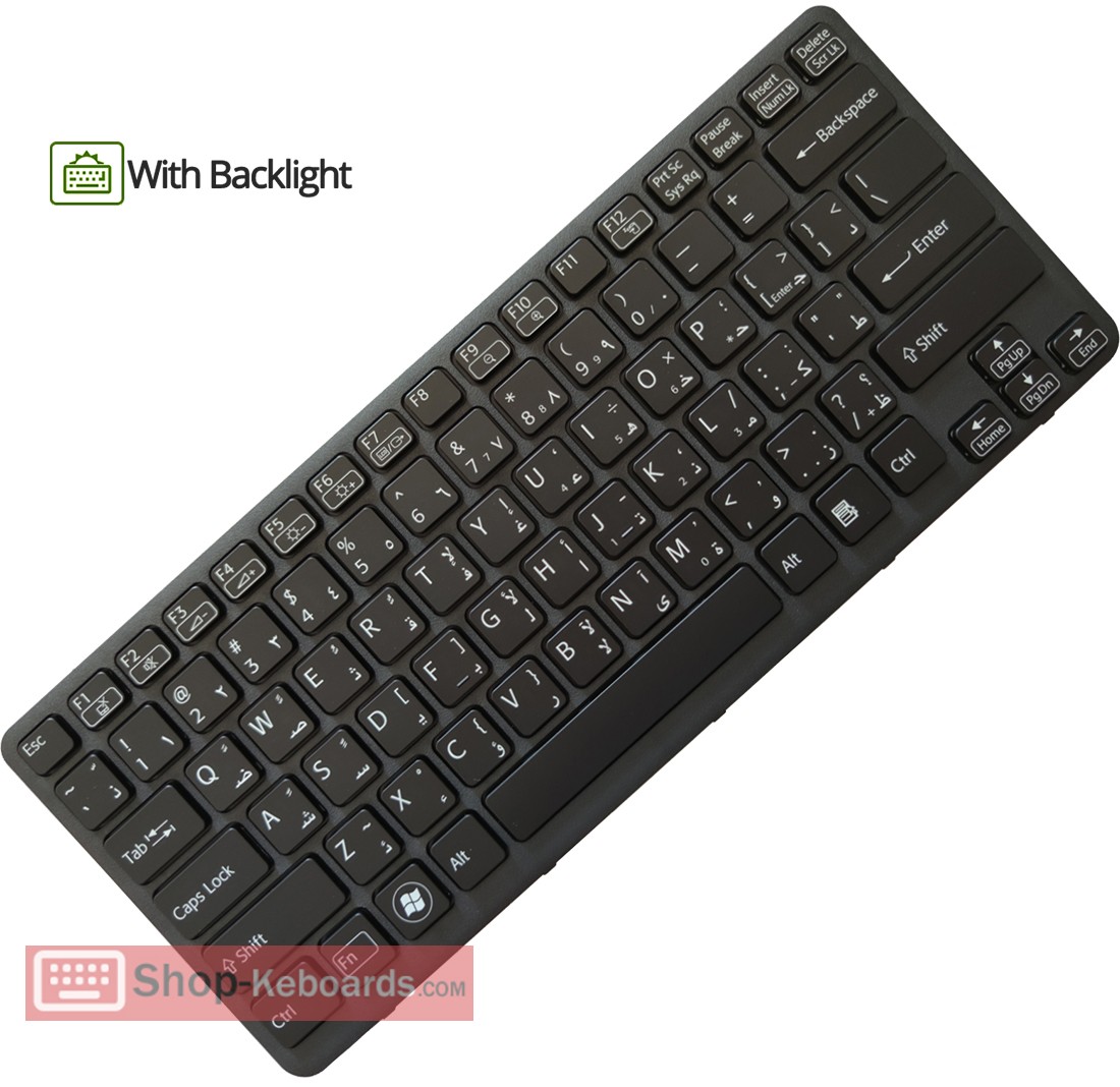Sony VAIO VPC-CA16FG/W Keyboard replacement