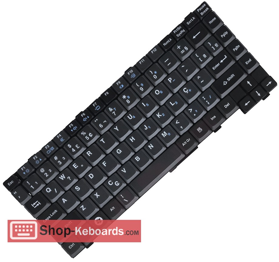 Panasonic MP-03103SUD8141 Keyboard replacement