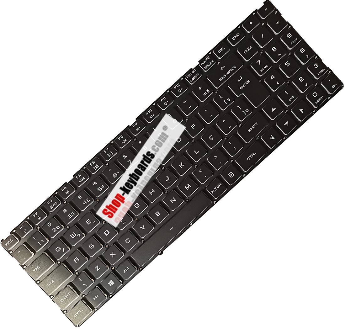 Terrans Force TFM17H36F09852 Keyboard replacement
