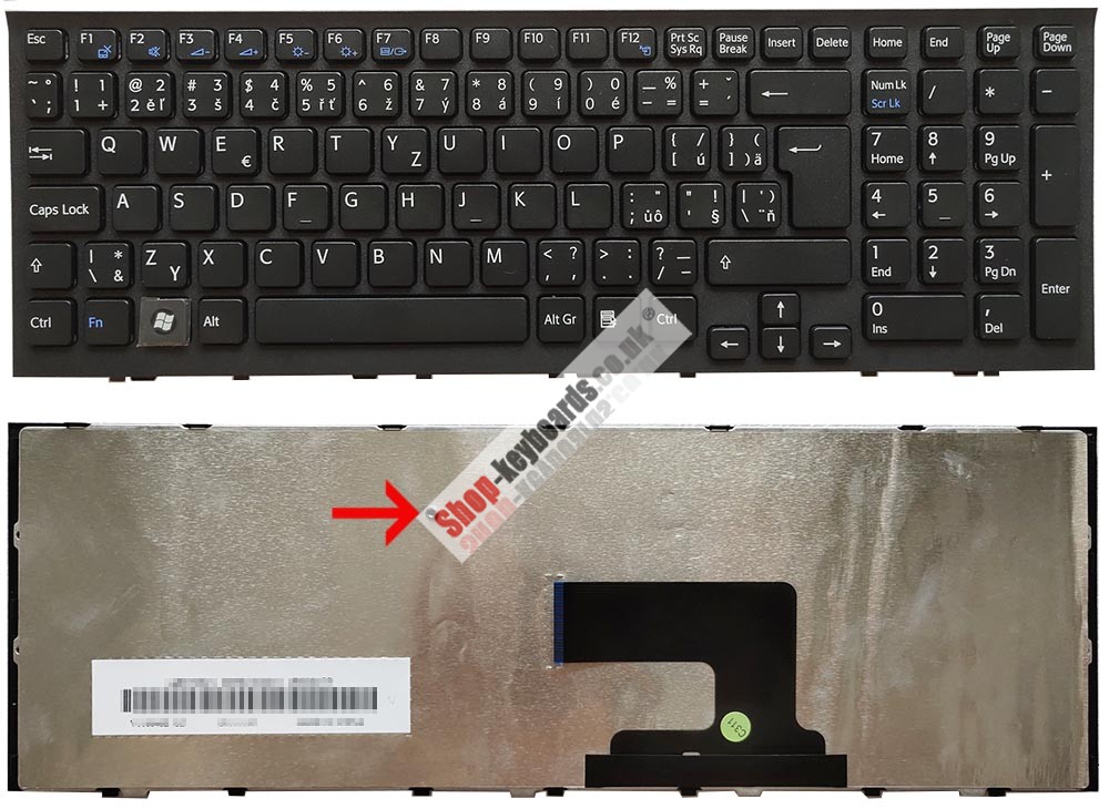 Sony V116646E CZ Keyboard replacement