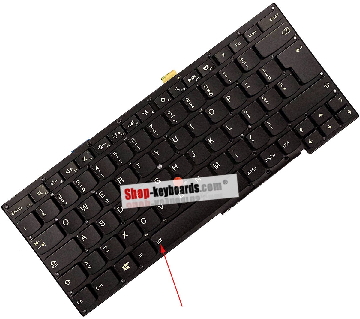 Lenovo 04Y2224  Keyboard replacement
