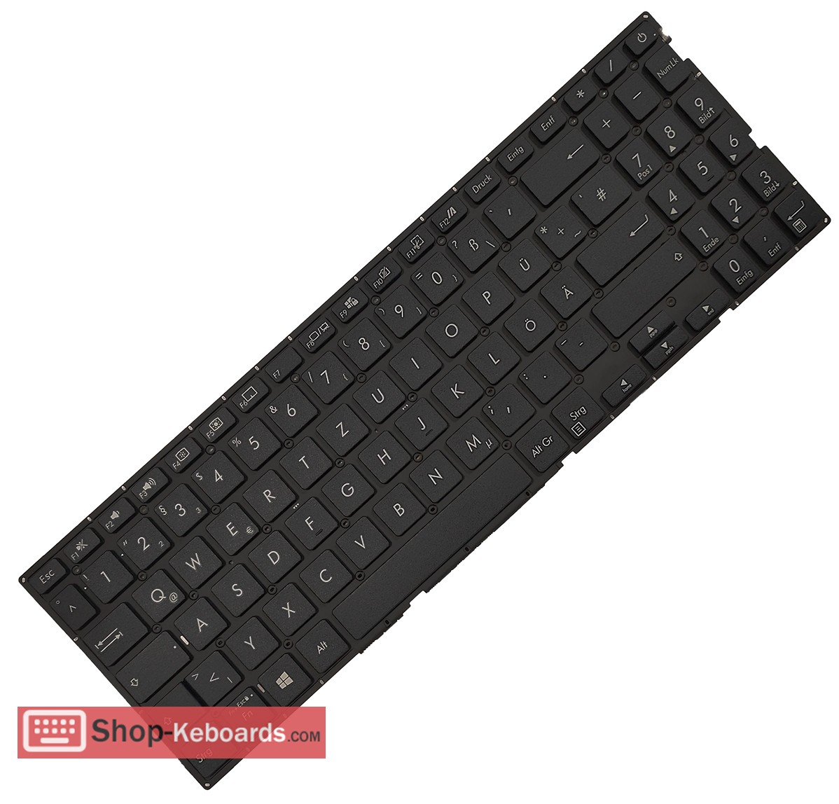 Asus K571GT-AL128T  Keyboard replacement