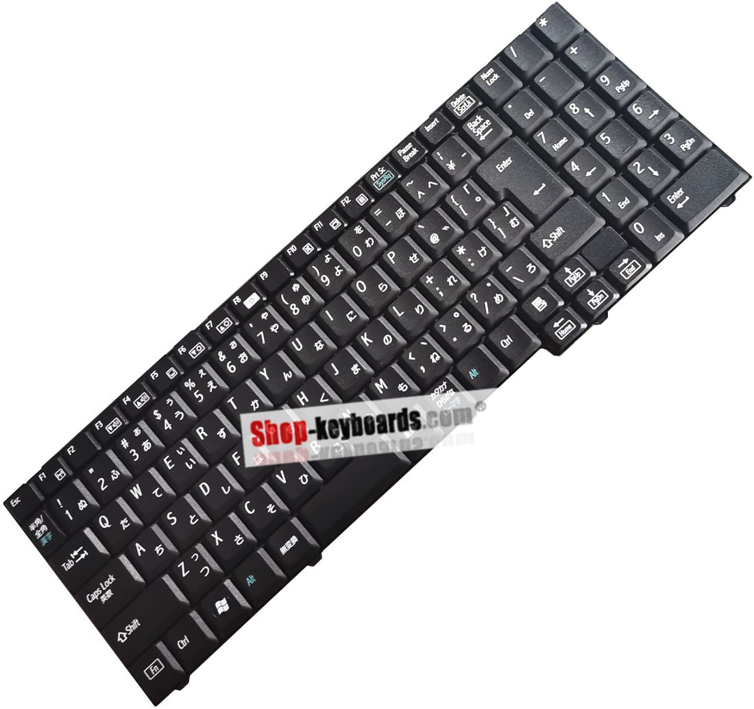 Packard Bell MP-03753US-9208  Keyboard replacement