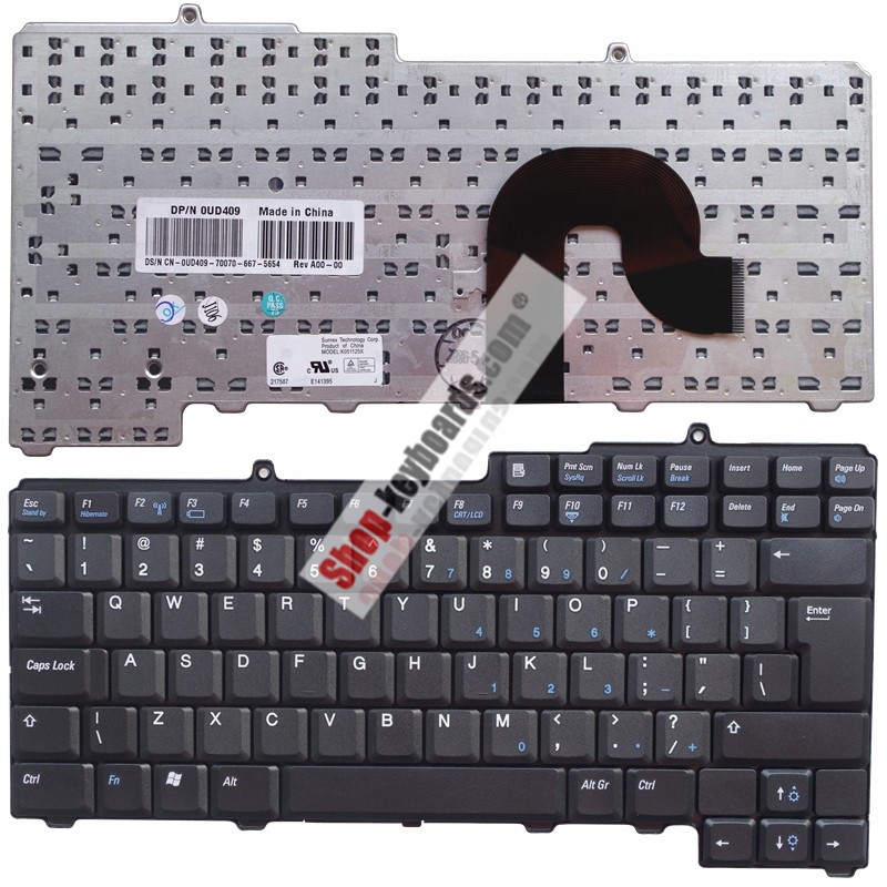 Dell 9J.N6782.G1D Keyboard replacement