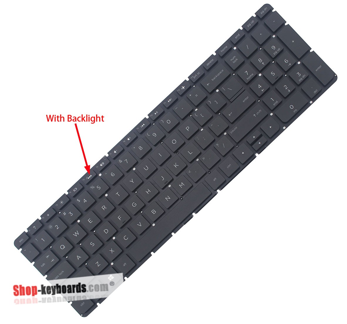 HP 15-AF007NIA  Keyboard replacement