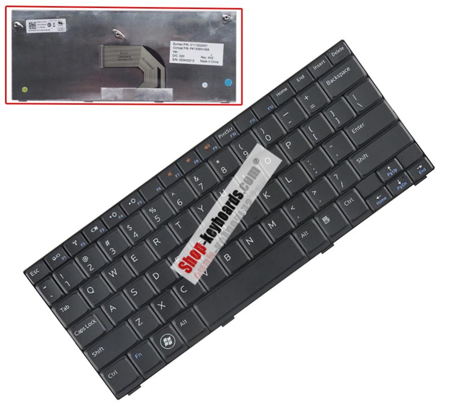 Dell MP-09K63GR-6982 Keyboard replacement