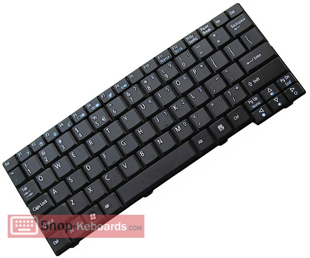 Acer Aspire One 8.9 Inch (ZG5) Keyboard replacement