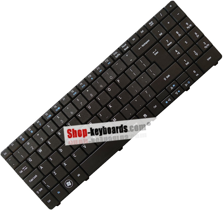Acer Aspire 5734Z Keyboard replacement