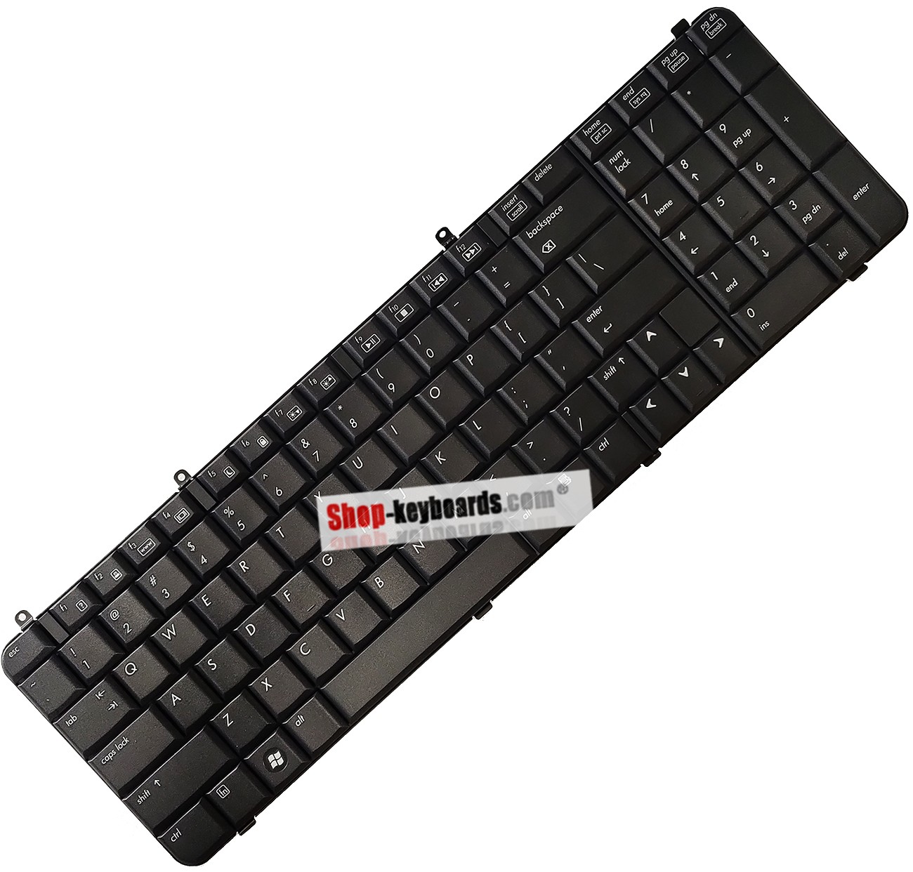 HP Pavilion dv9835eo  Keyboard replacement