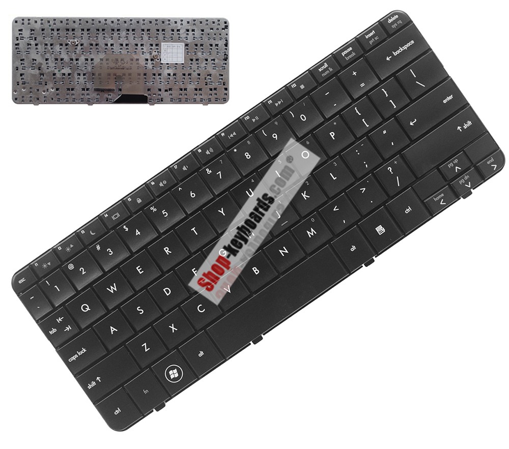 HP PAVILION DV2-1118NR  Keyboard replacement