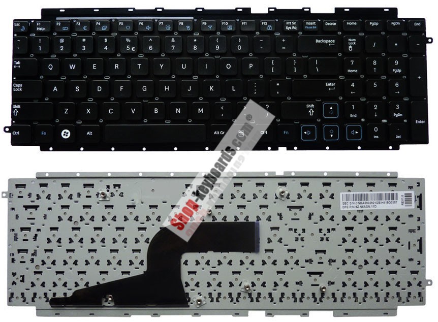 Samsung 9Z.N6ASN.20F Keyboard replacement