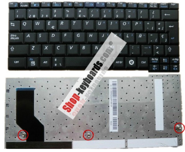 Samsung P210-BA01 Keyboard replacement
