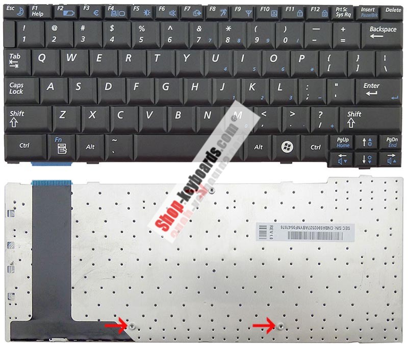 Samsung NC20-KA01 Keyboard replacement