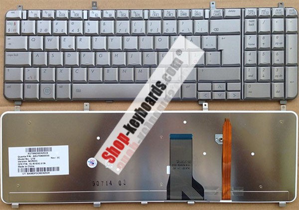 HP HDX X16-1013TX Keyboard replacement