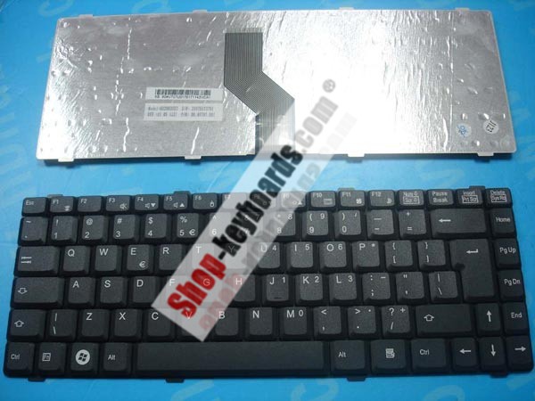 Fujitsu 90.4B907.U01 Keyboard replacement