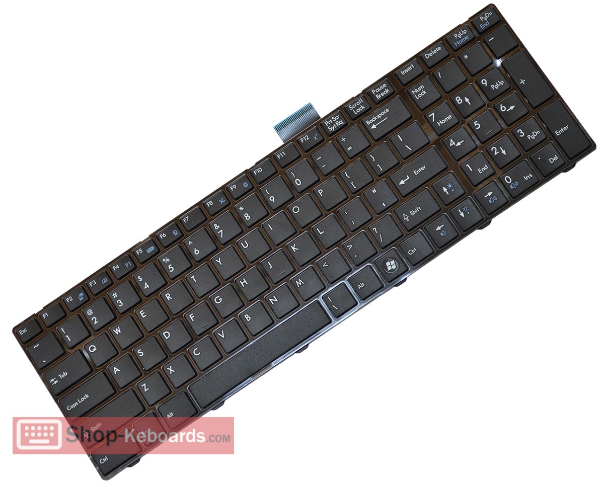 MSI Classic CX61 2PC-1298XFR Keyboard replacement