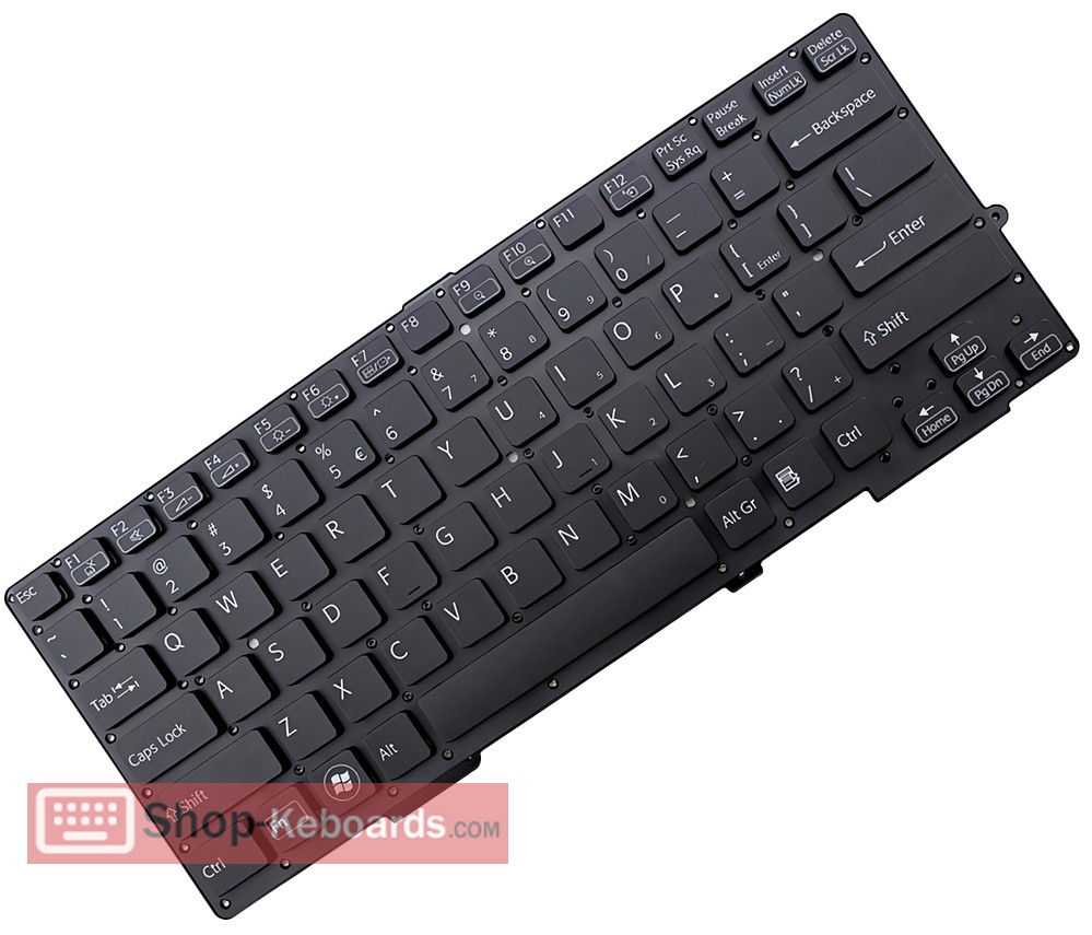 Sony VAIO SVS13118ECB Keyboard replacement