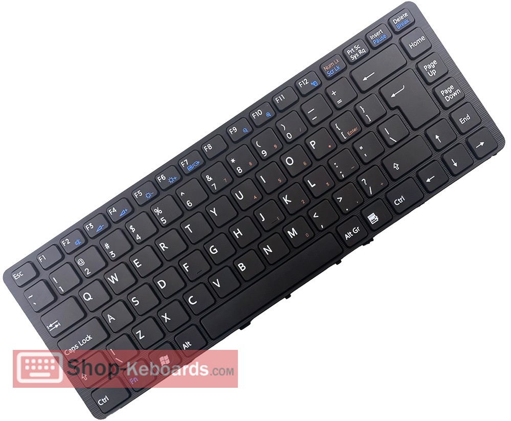 Sony Vaio VGN-NW235F/S Keyboards4Laptops UK Layout Black Laptop Keyboard Compatible with Sony Vaio VGN-NW235DW Sony Vaio VGN-NW235F/B Sony Vaio VGN-NW235F Sony Vaio VGN-NW235F/P 