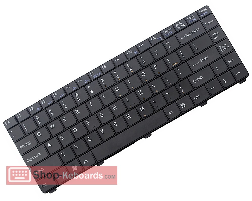 Sony VGN-C240E Keyboard replacement