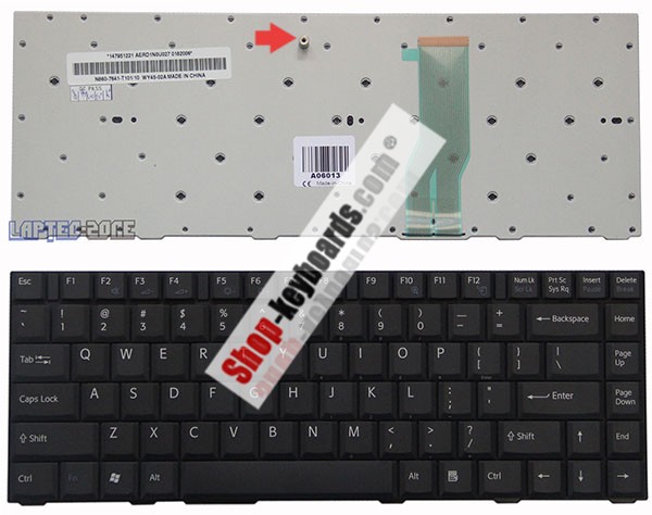 Sony VAIO VGN-FJ290P1/RK1 Keyboard replacement