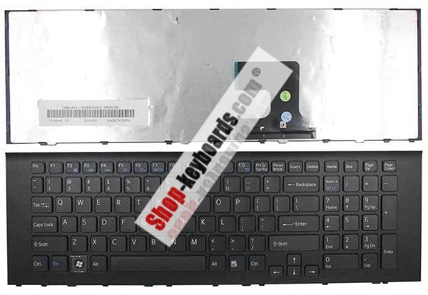 Sony Vaio VPC-EF20 Keyboard replacement