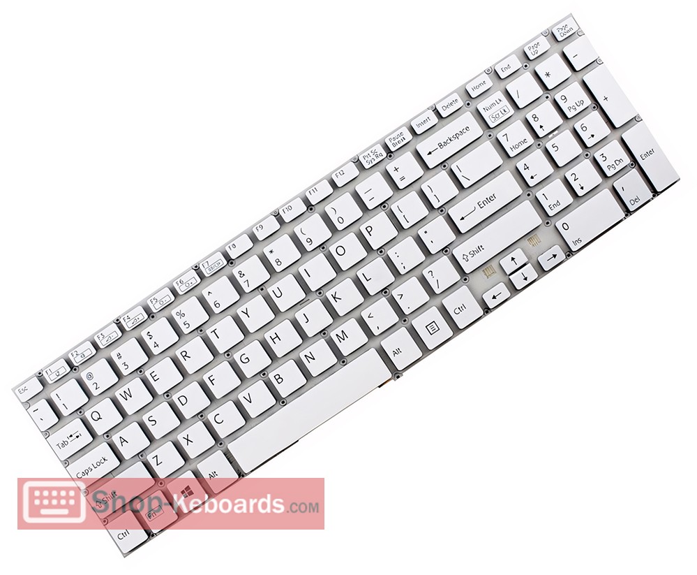 Sony MP-12Q23SU-9201 Keyboard replacement