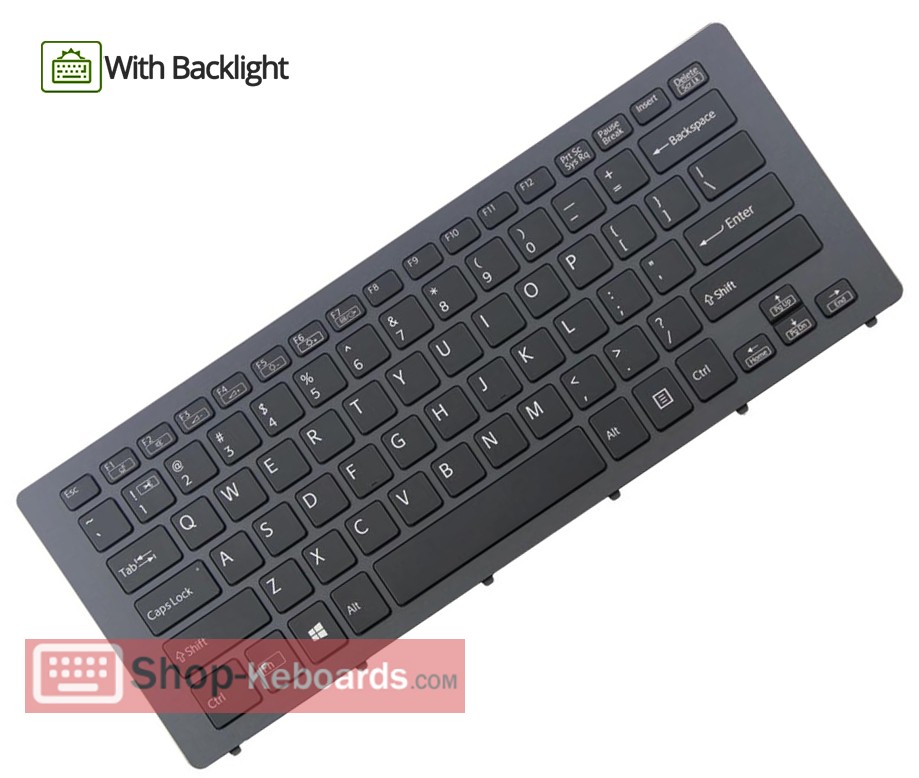 Sony VAIO SVF15N18SCB Keyboard replacement