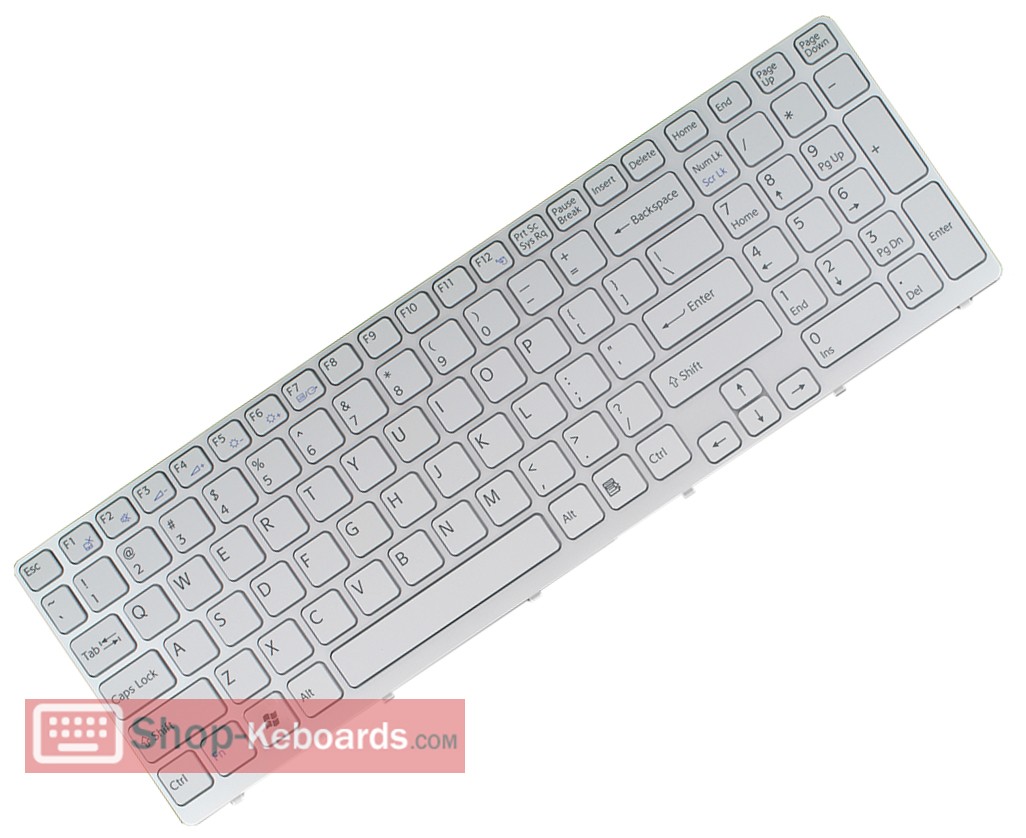 Sony 9Z.N6CBQ.H1D Keyboard replacement