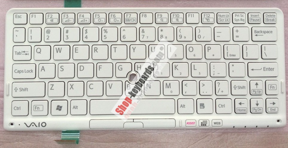 Sony VAIO VPC-P112KX/B Keyboard replacement