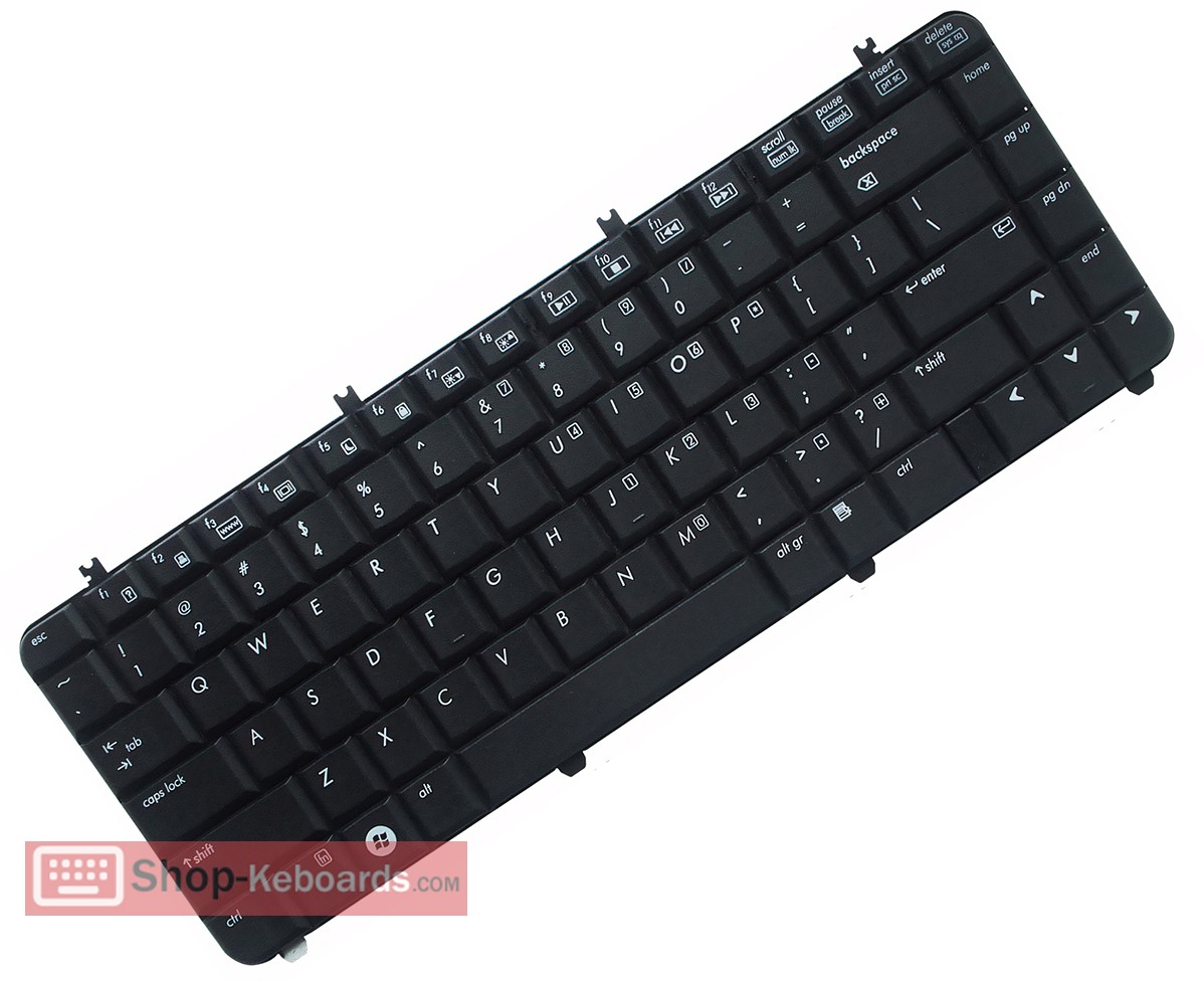 HP Pavilion dv5-1222er  Keyboard replacement