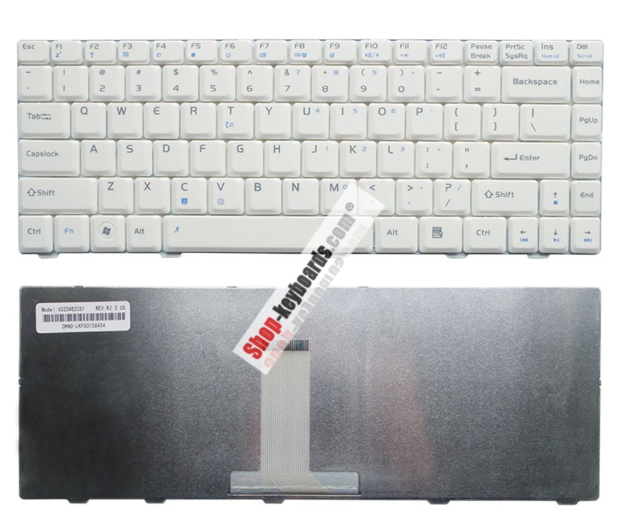 Asus V092362AK2 Keyboard replacement