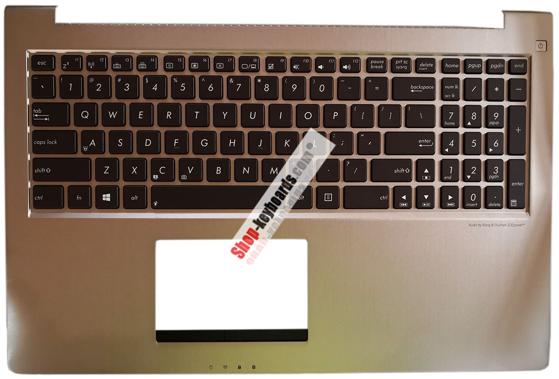 Asus UX51VZ-CN025H Keyboard replacement