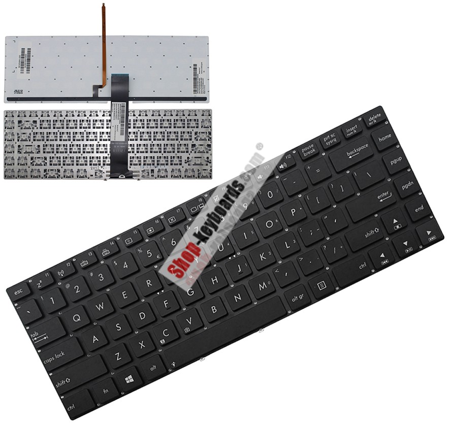 Asus 90R-N8H1K1P00U Keyboard replacement