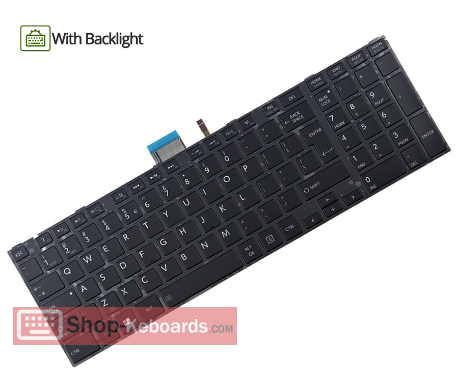 Toshiba 9Z.N7USU.M0R Keyboard replacement