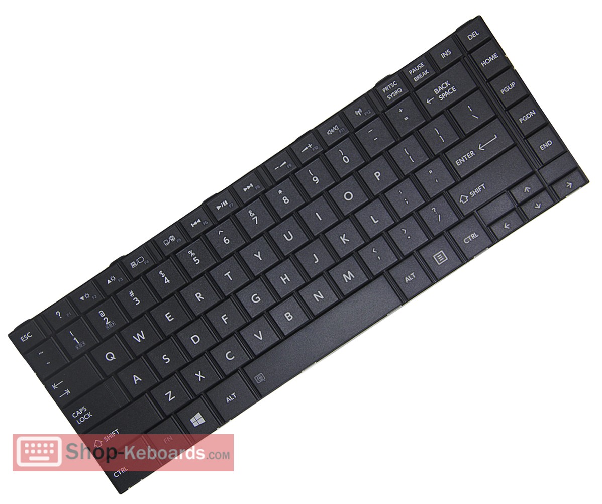 Toshiba MP-11B26GB-9201B Keyboard replacement
