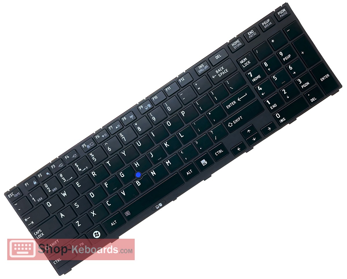 Toshiba MP-10K96SU6356 Keyboard replacement