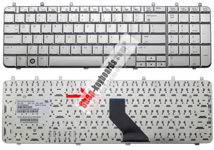 HP Pavilion dv7-1180eo  Keyboard replacement