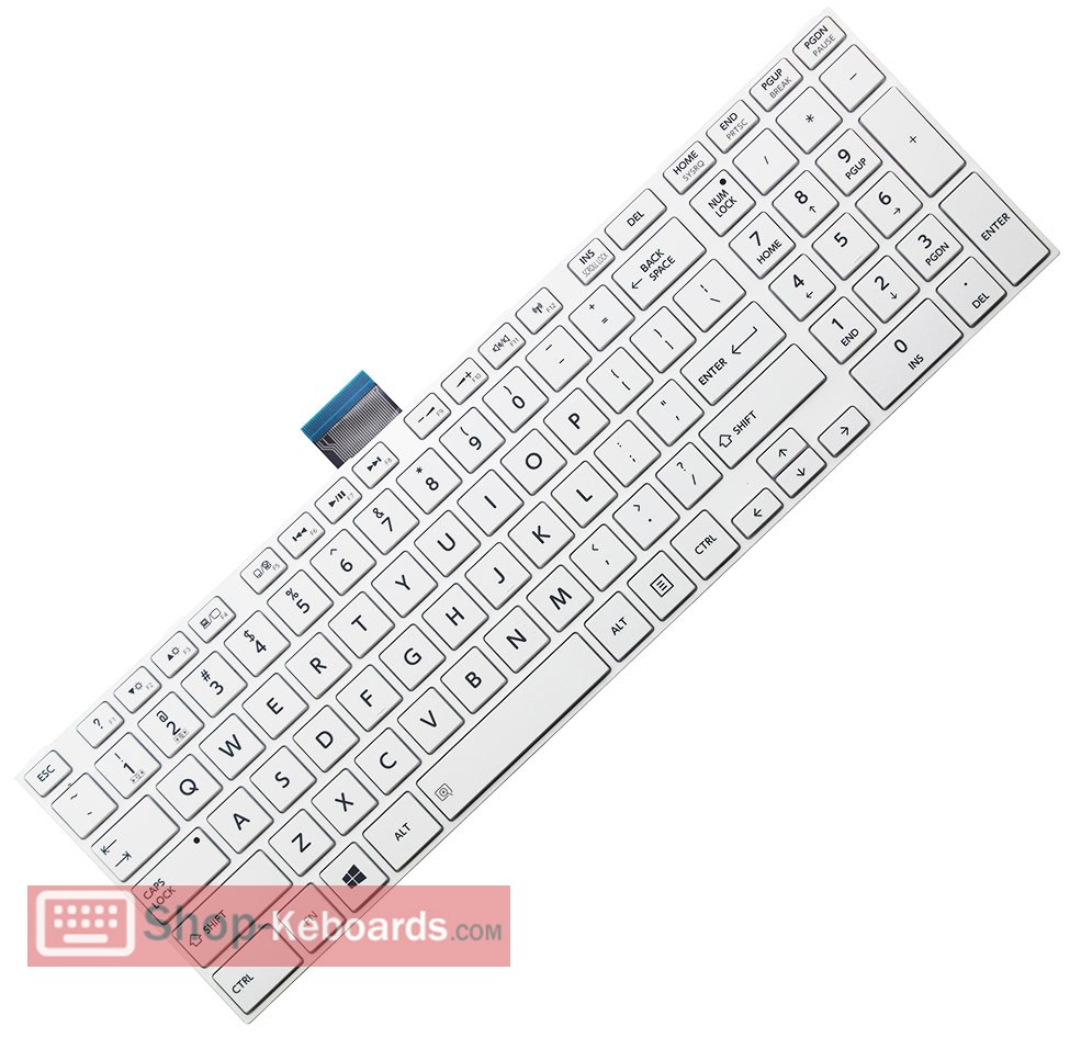 Toshiba MP-11B96DN-528B Keyboard replacement
