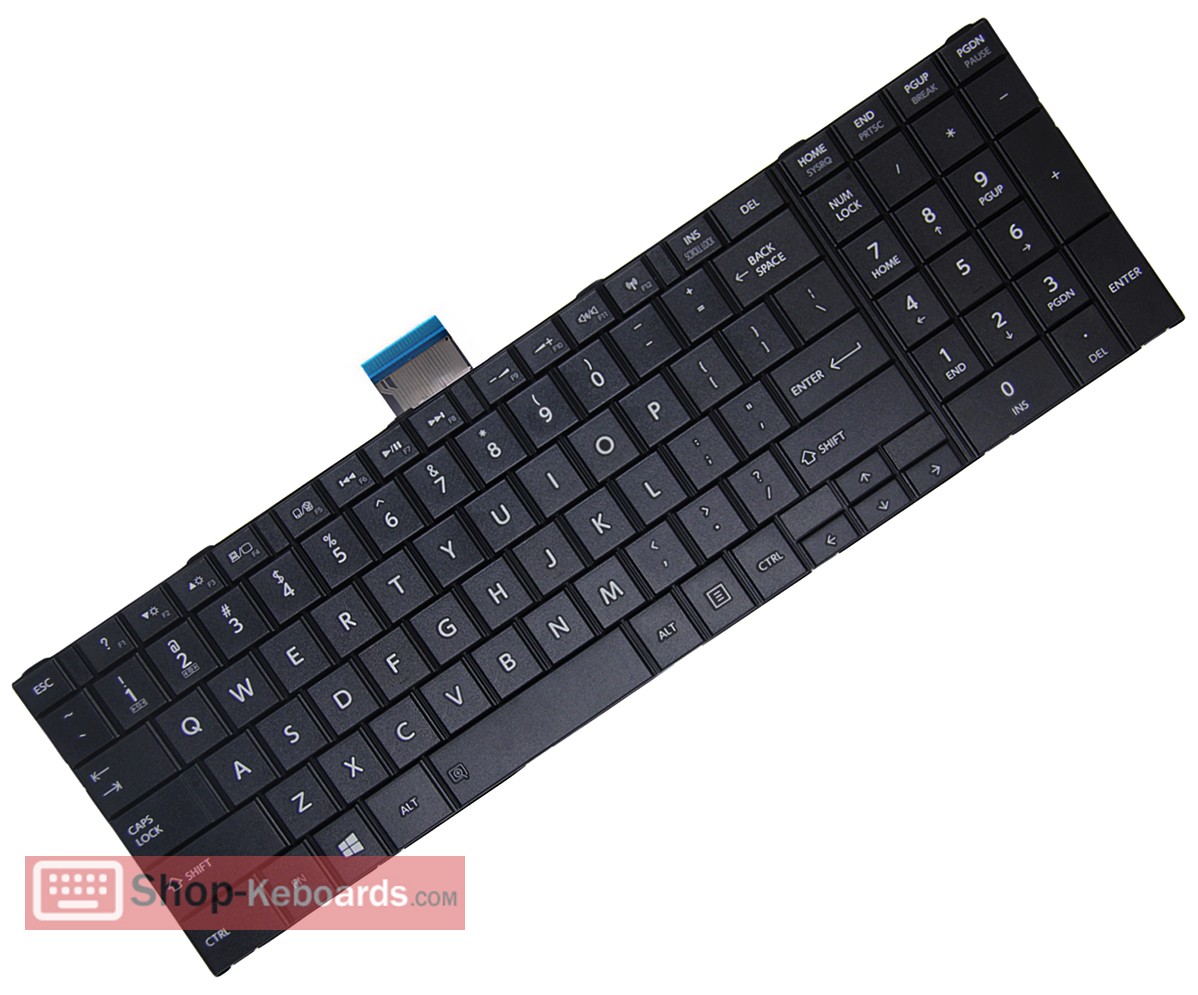 Toshiba MP-11B93US-930B Keyboard replacement