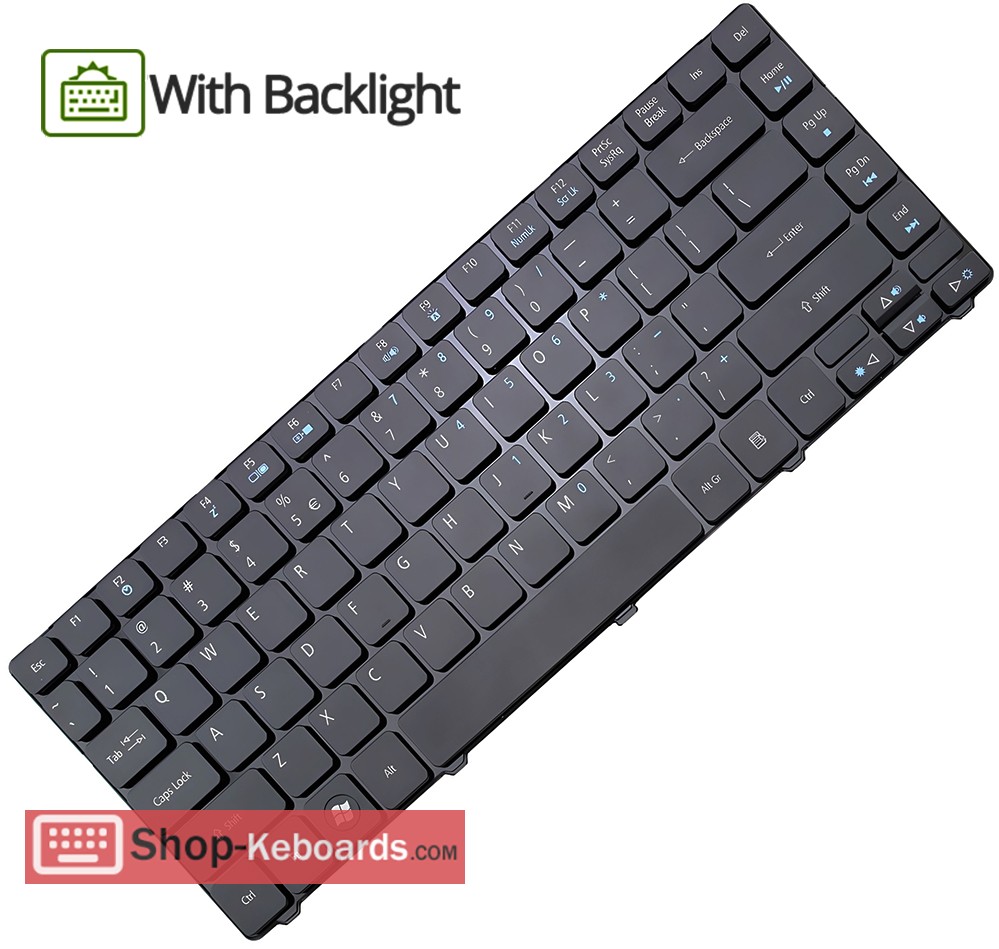 Acer Aspire 3820TG-382G50nss04  Keyboard replacement