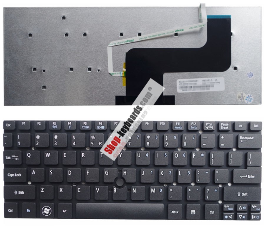 Acer 0KN0-YF1UK01 Keyboard replacement