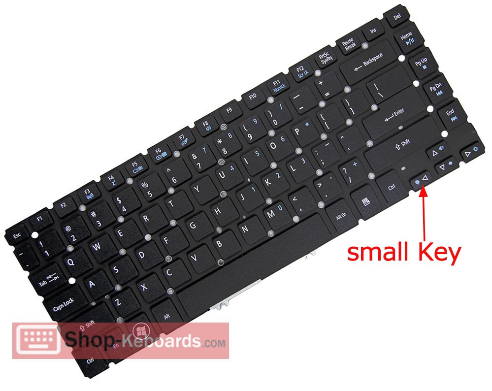 Acer TRAVELMATE TMP645-S-596M  Keyboard replacement