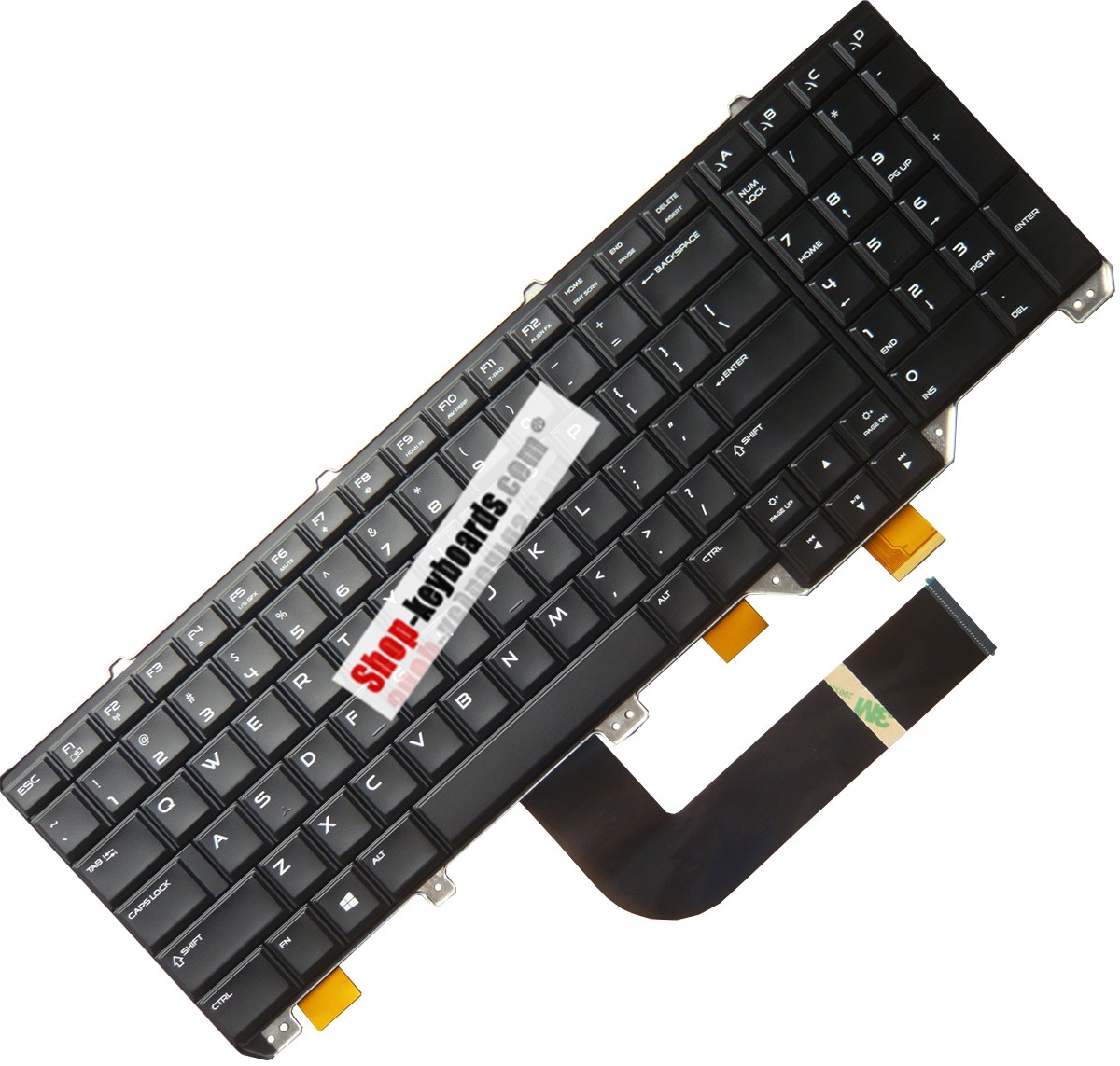 Dell 08W1R1  Keyboard replacement
