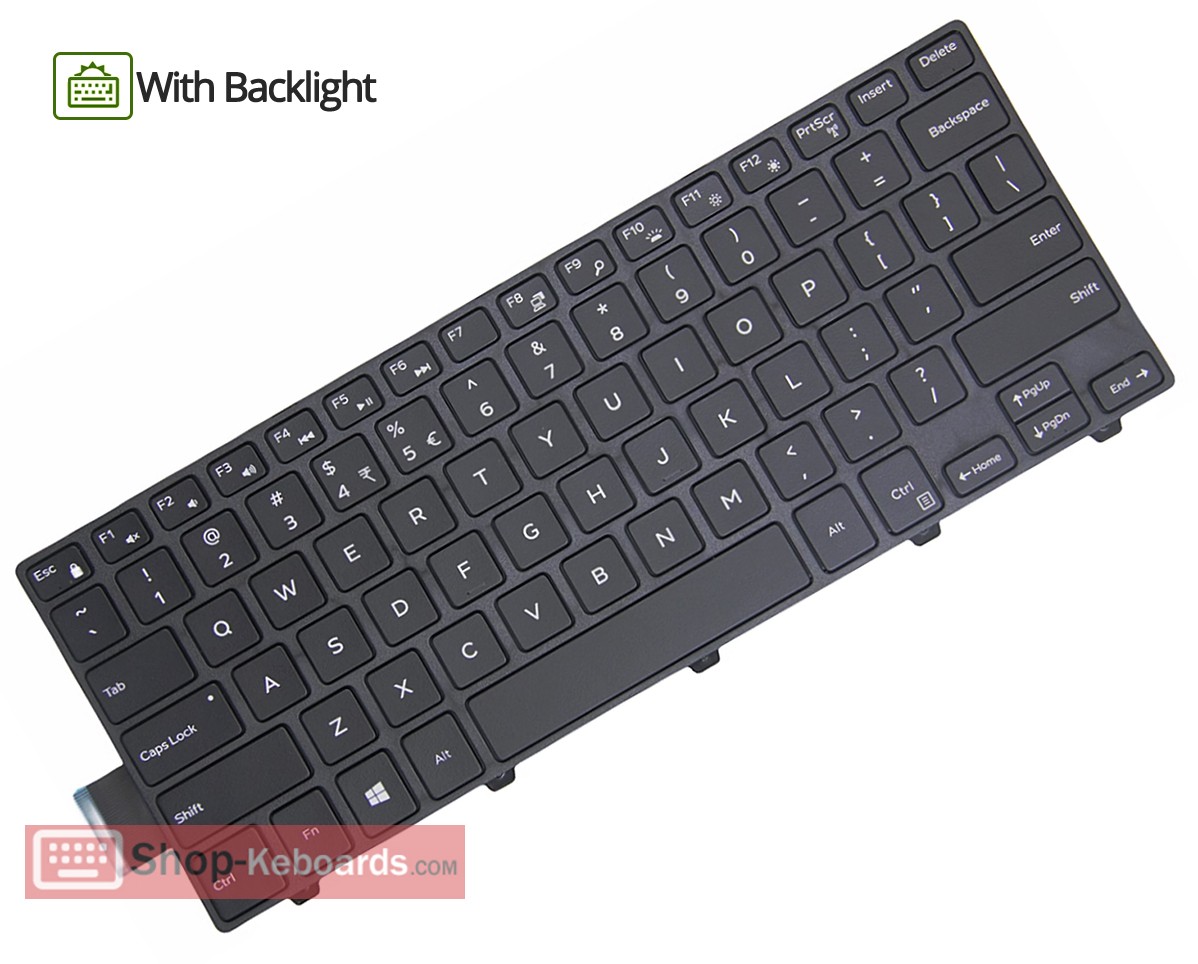 Dell Inspiron 14-3443 Keyboard replacement
