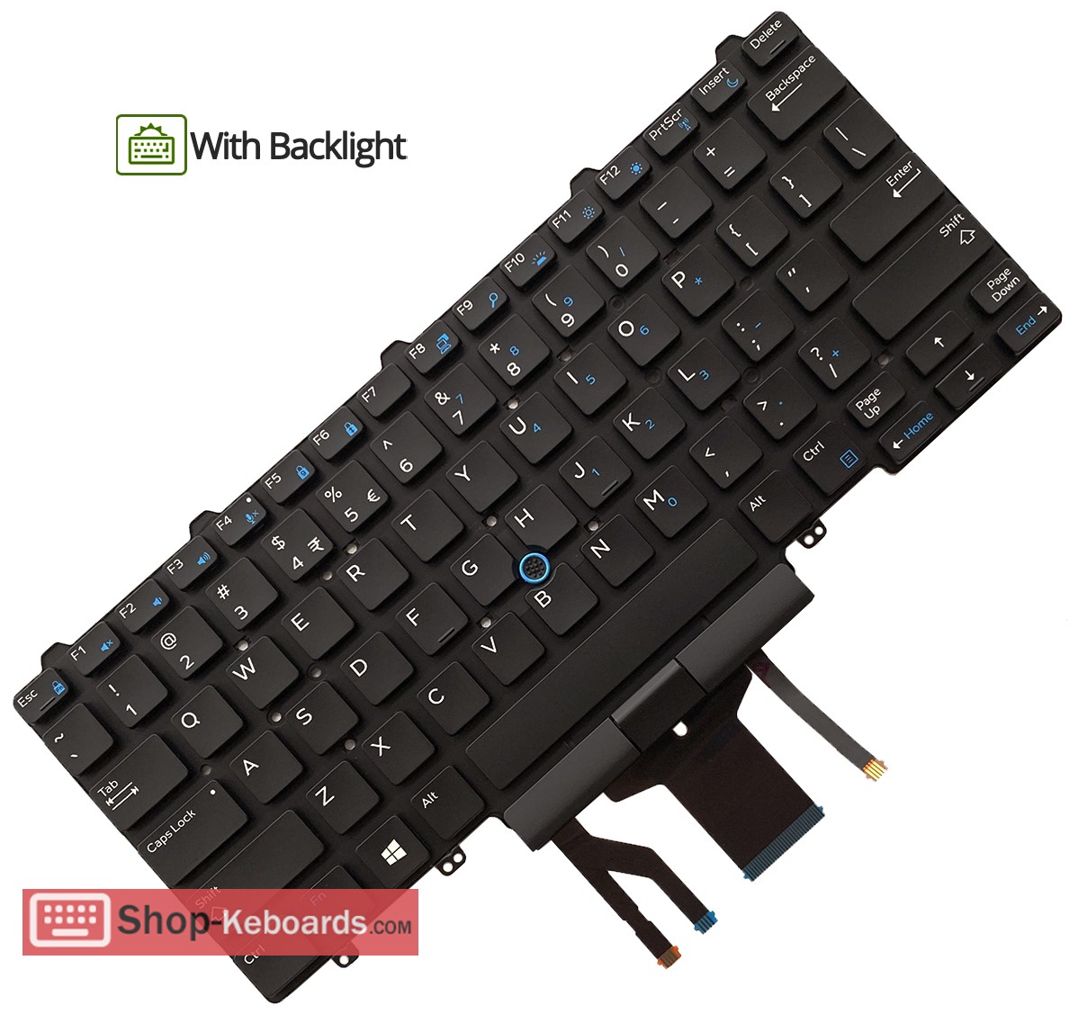 Dell Latitude E7450 Keyboard replacement