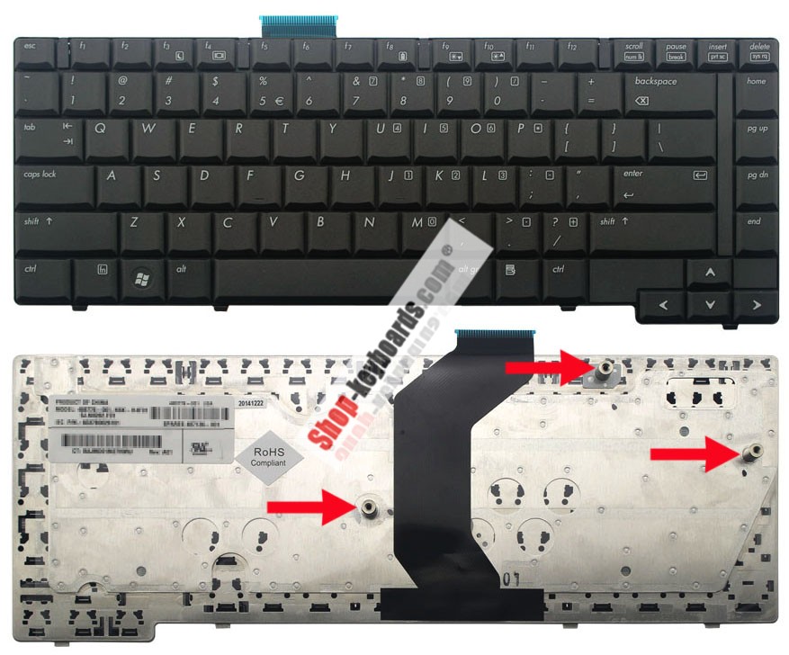 HP 468776-141 Keyboard replacement