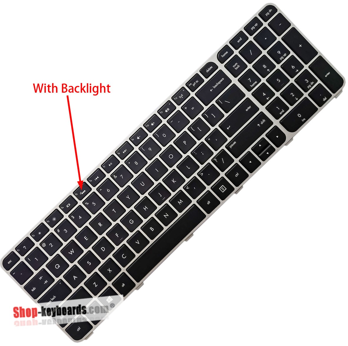 HP ENVY DV7-7290EO  Keyboard replacement