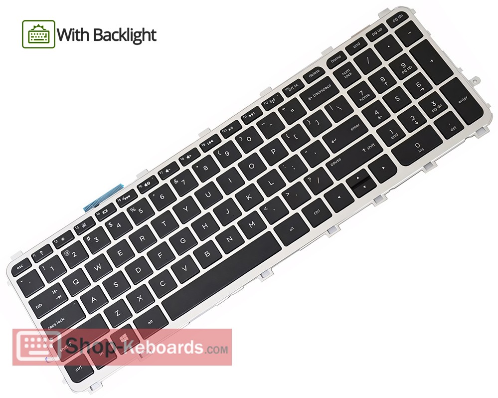 HP PAVILION TOUCHSMART 17-J117CL  Keyboard replacement