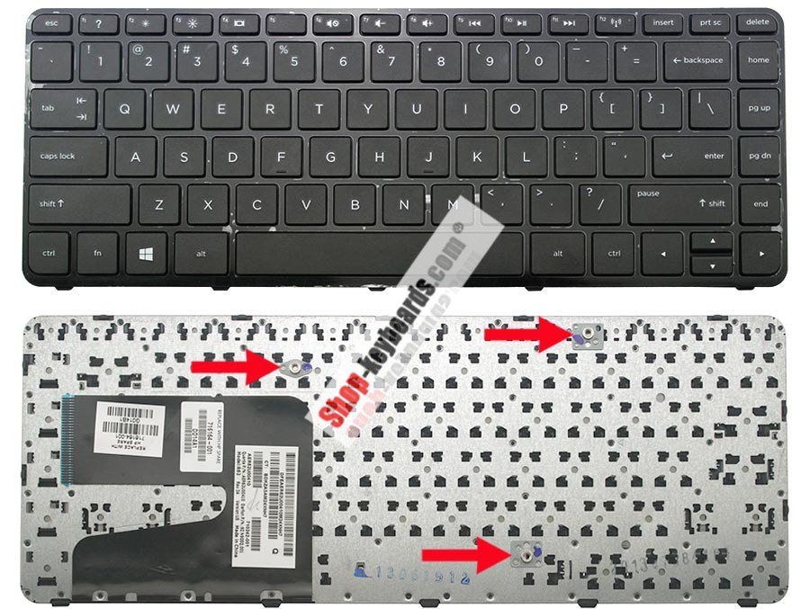 HP Pavilion Touchsmart 14-f000 Keyboard replacement